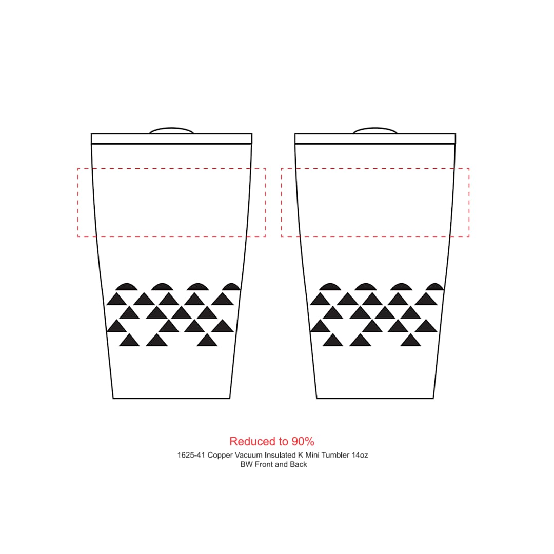 Copper Vacuum Insulated K Mini Tumbler 14oz 58