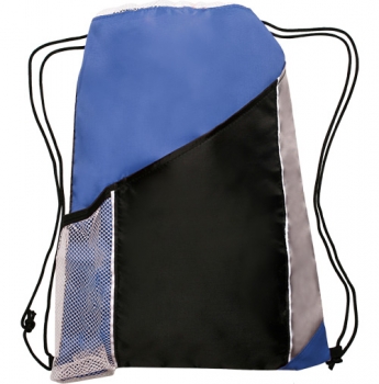 Side Mesh Pockets Drawstring Backpacks 1