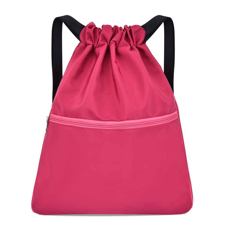 Custom Waterproof Nylon Fabric Drawstring Bag 8
