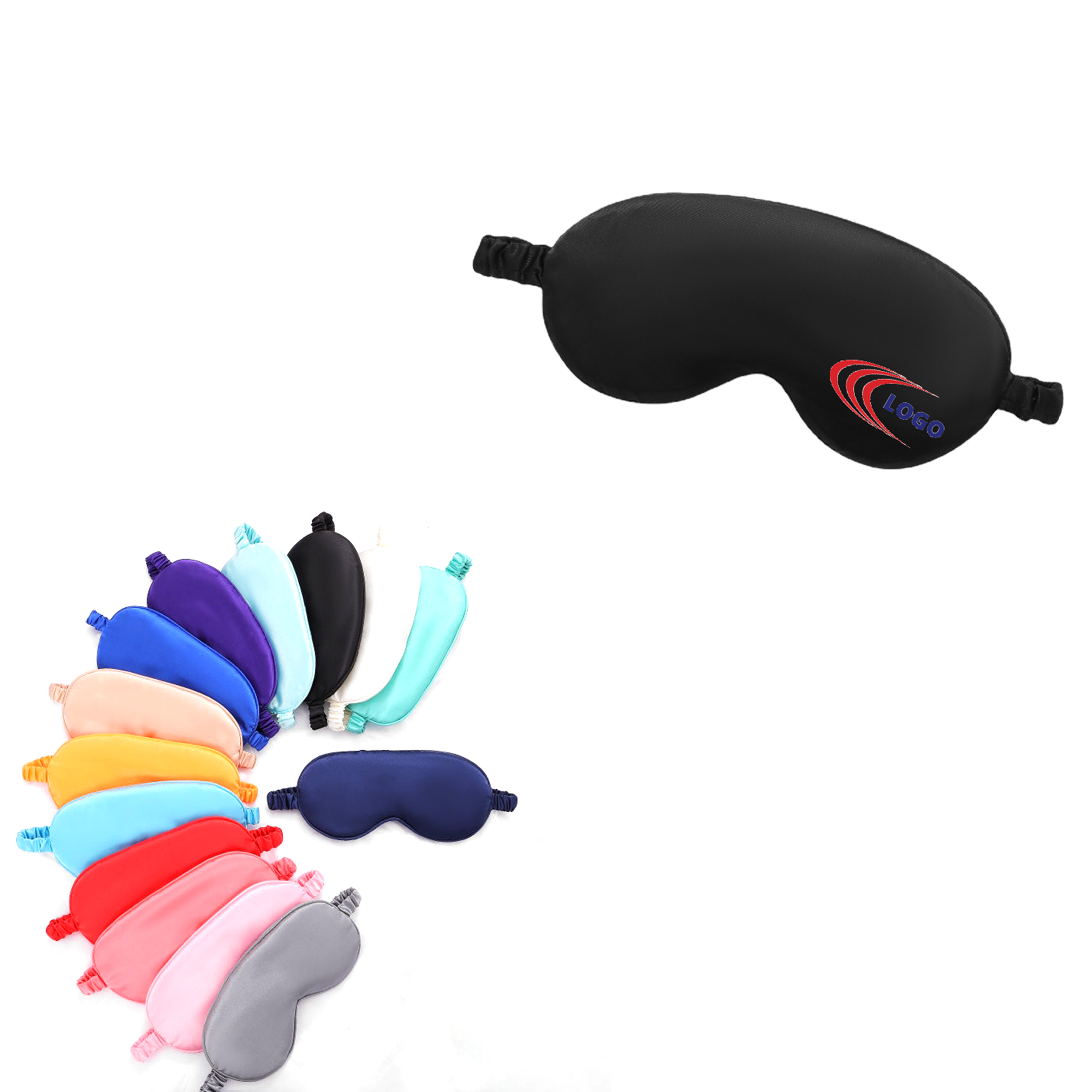 Imitation Silk Blackout Sleep Mask 3