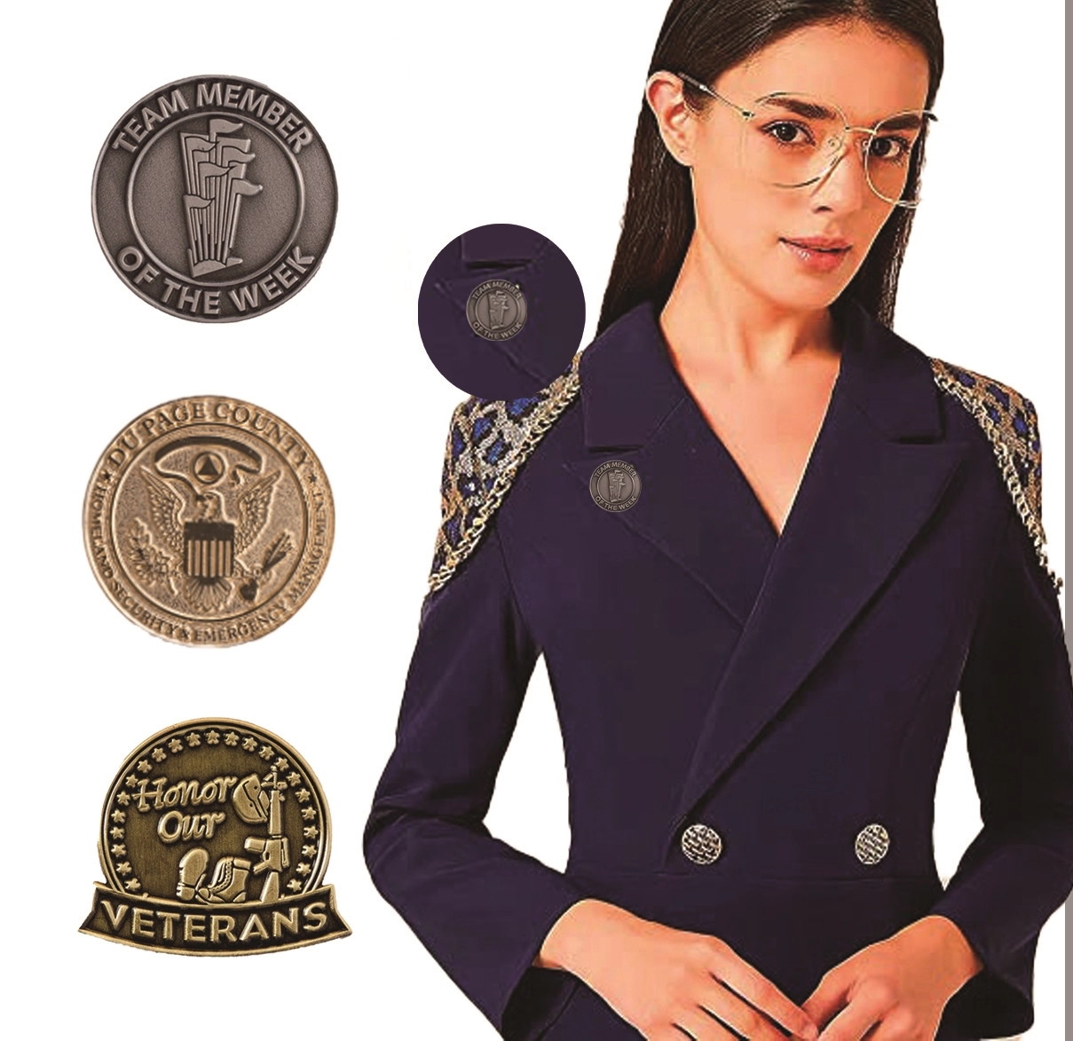 Custom Die Struck Pins 2