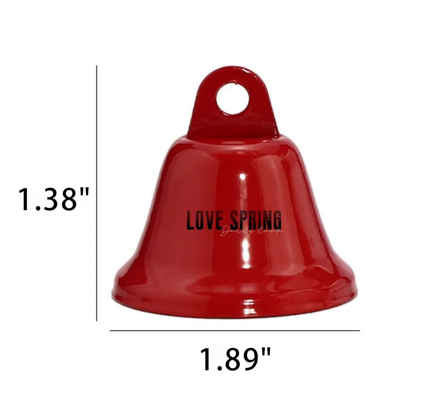 Ornament Bell With Ribbon 3