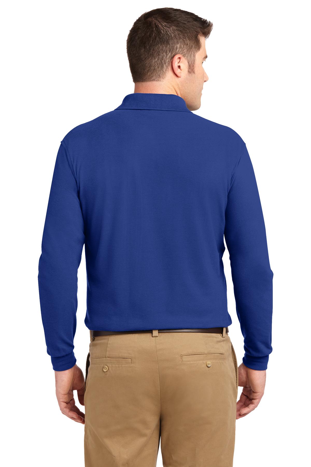 Port Authority Tall Silk Touch Long Sleeve Polo. TLK500LS 37