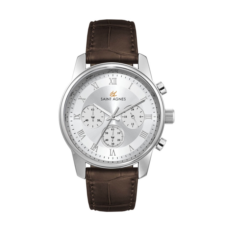 41MM, SILVER METAL CASE, CHRONO MVT