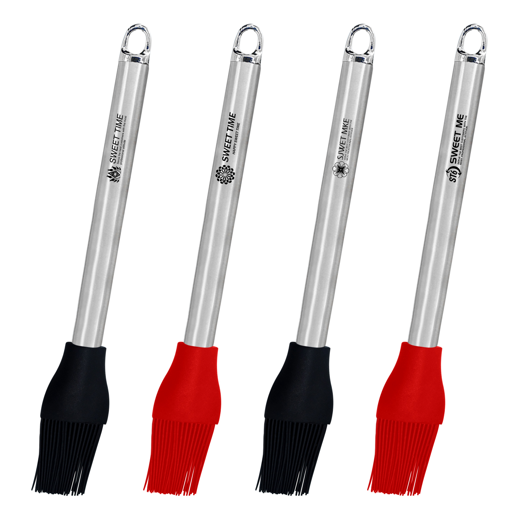 Stainless Steel Handle Silicone Oil Brush 2