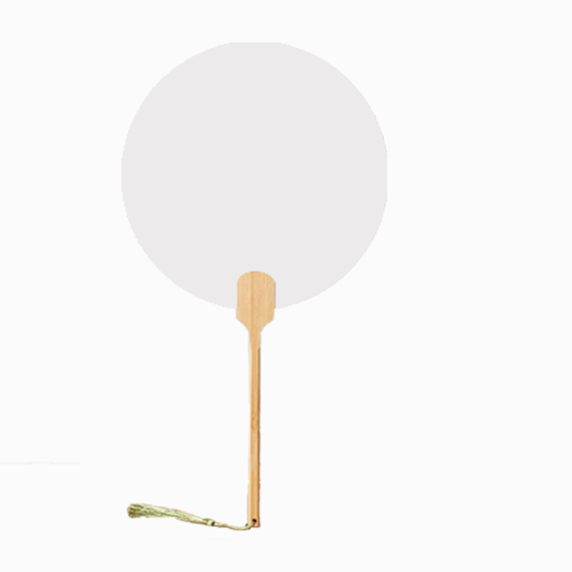 Artistic Lacquer Fan with Blank Canvas 15