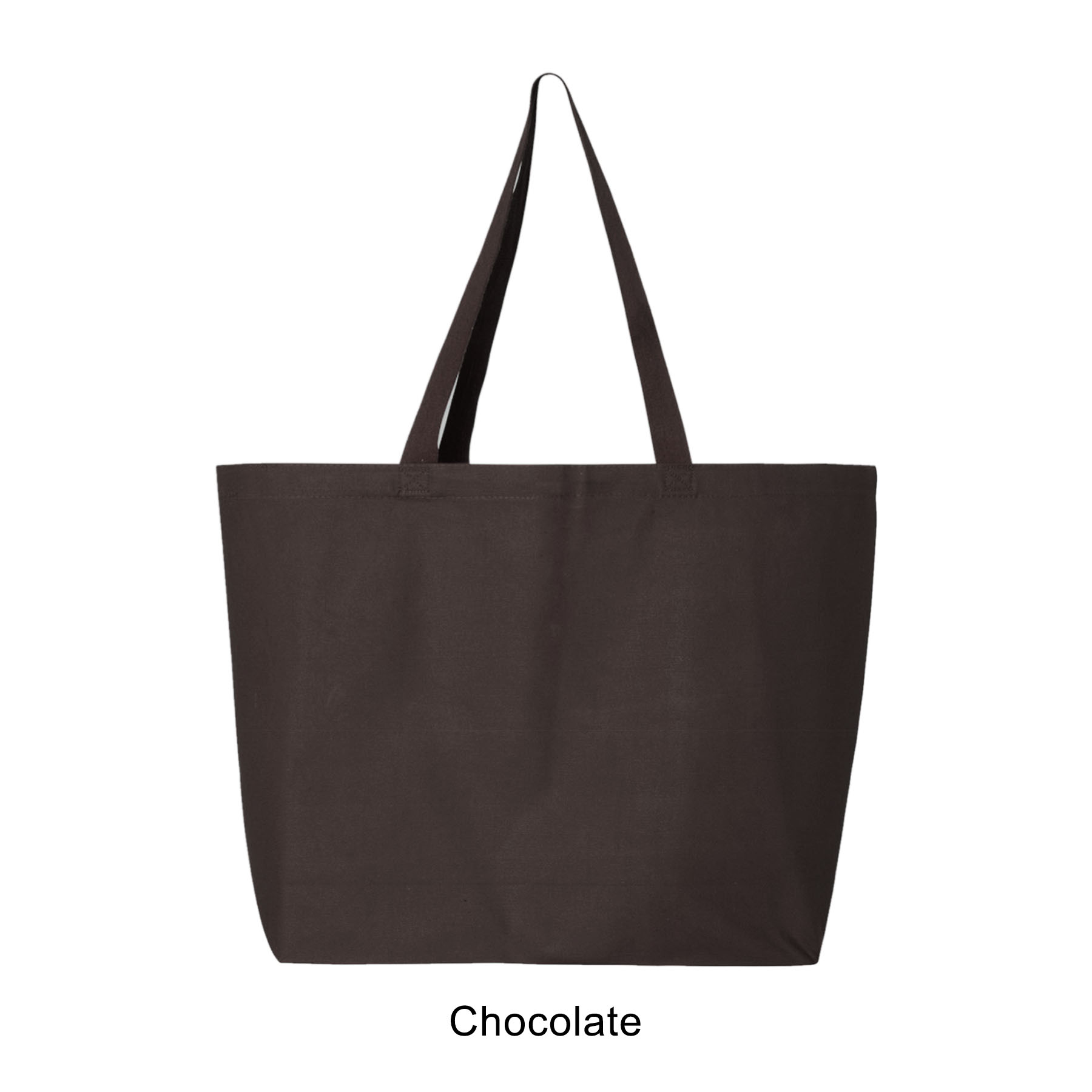 12 oz. 100% Heavy Cotton Canvas 25L Jumbo Tote Bag_R108BT 9