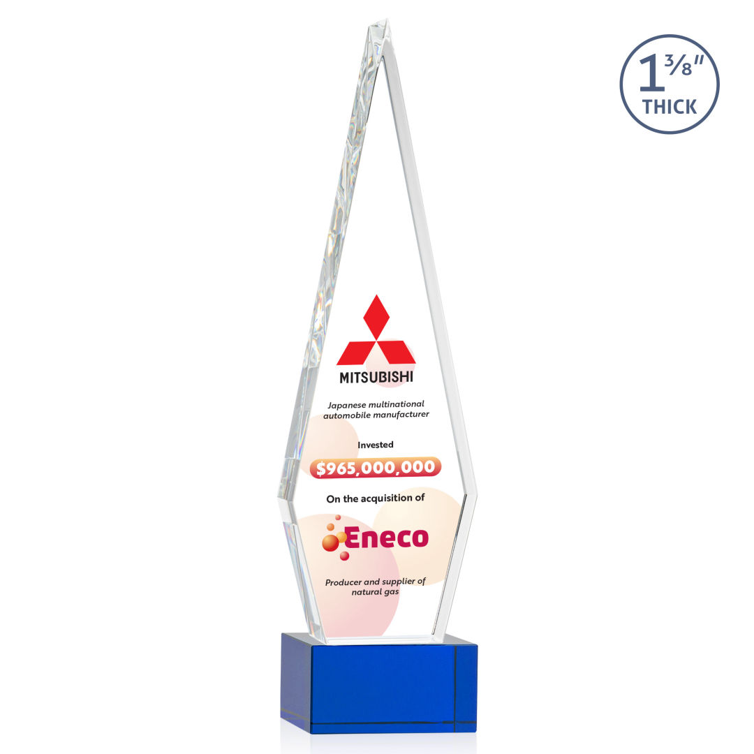 Springfield VividPrint™ Award on Hancock Base - Blue 17