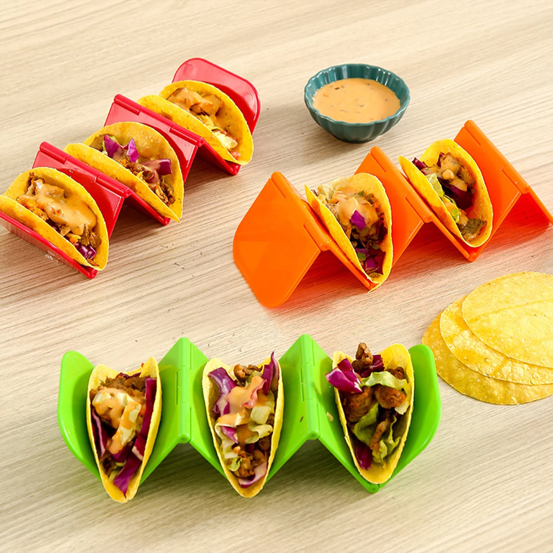 Abs Taco Pancake Racks 8