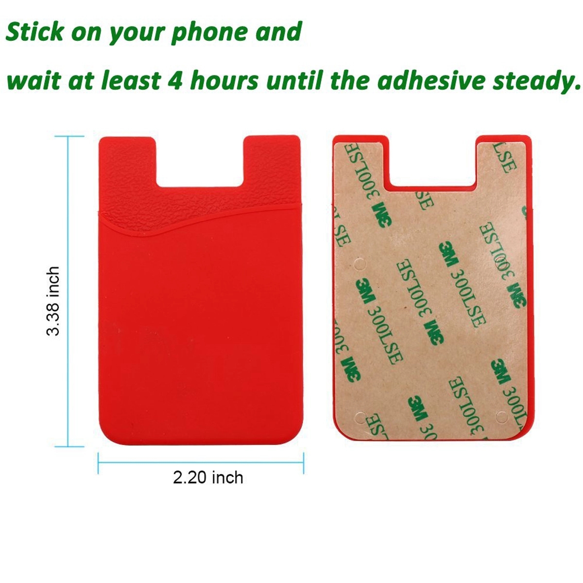 Silicone Phone Card Holder 1