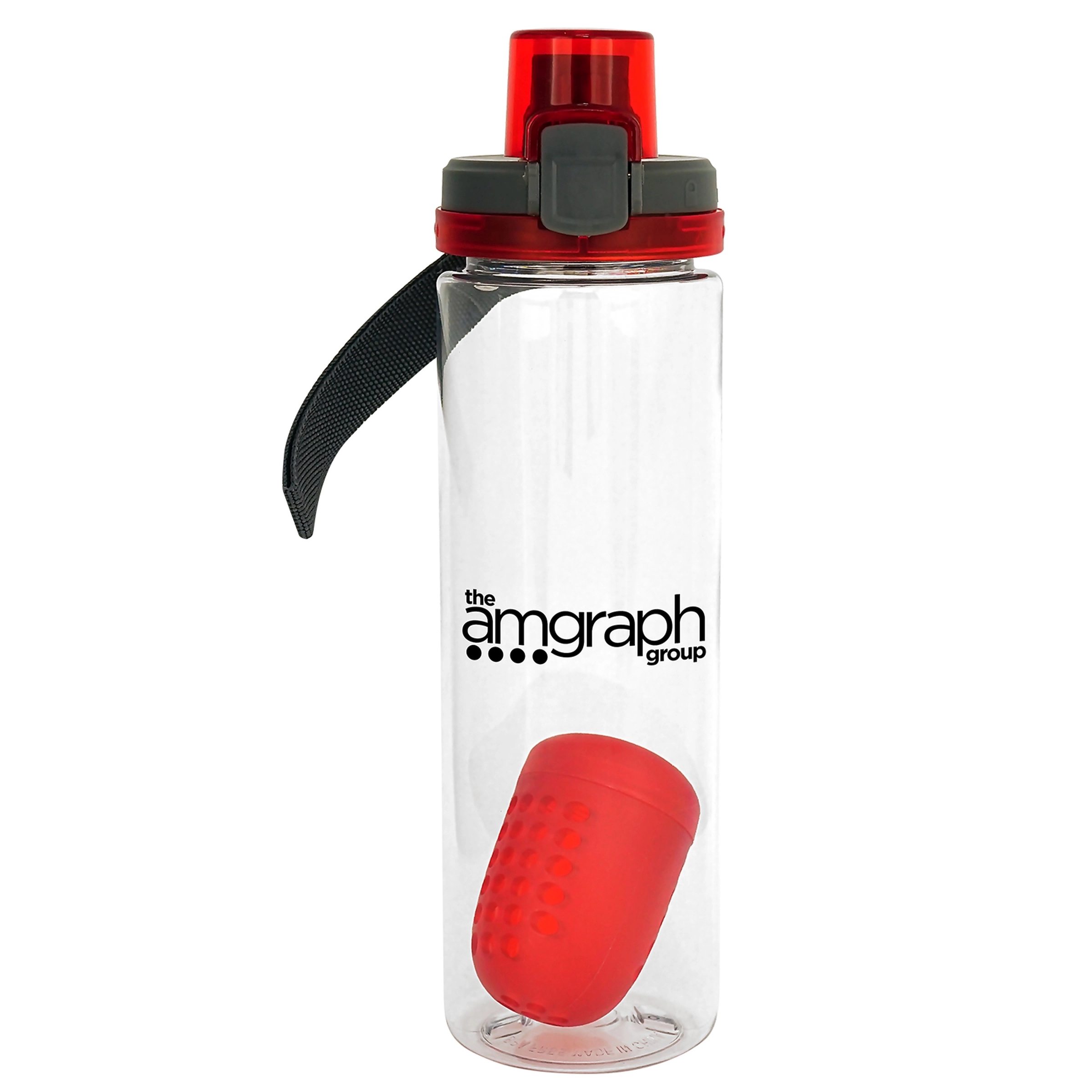 Locking Lid 24 oz. Recycled Bottle With Floating Infuser 5