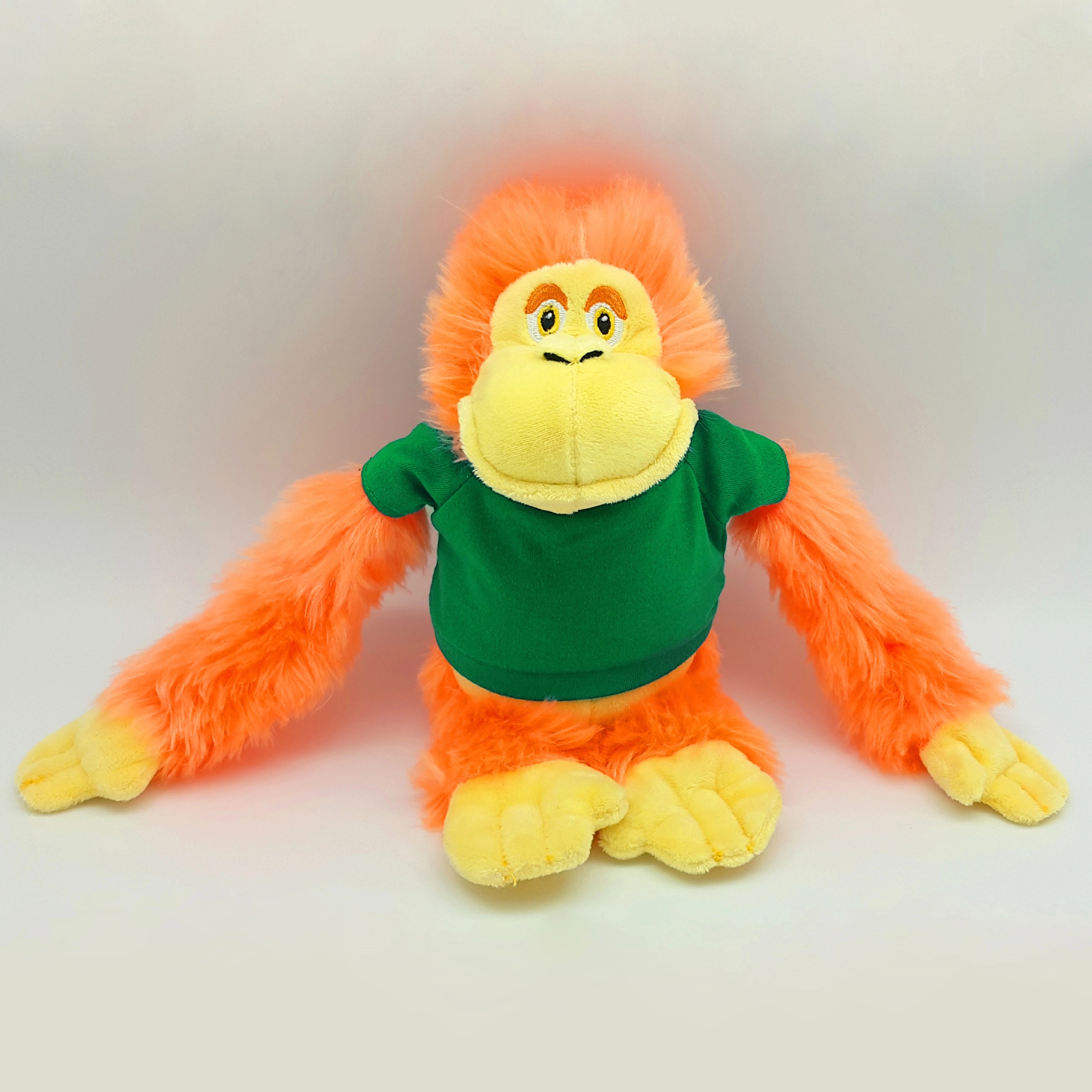 11" Bright Color Orange Gorilla 9