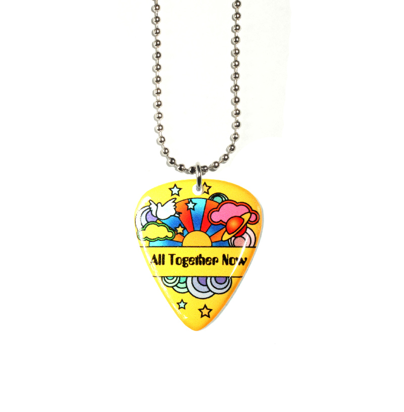 Guitar Pick / Plectrum, Standard Size Pick on Ball Chain Necklace 2