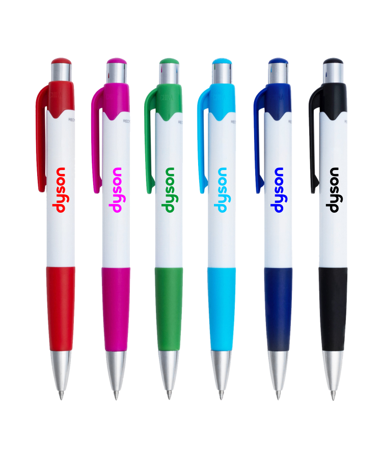 Union Printed - Jessie Gel Click Pen w/ Recycled Plastic 1