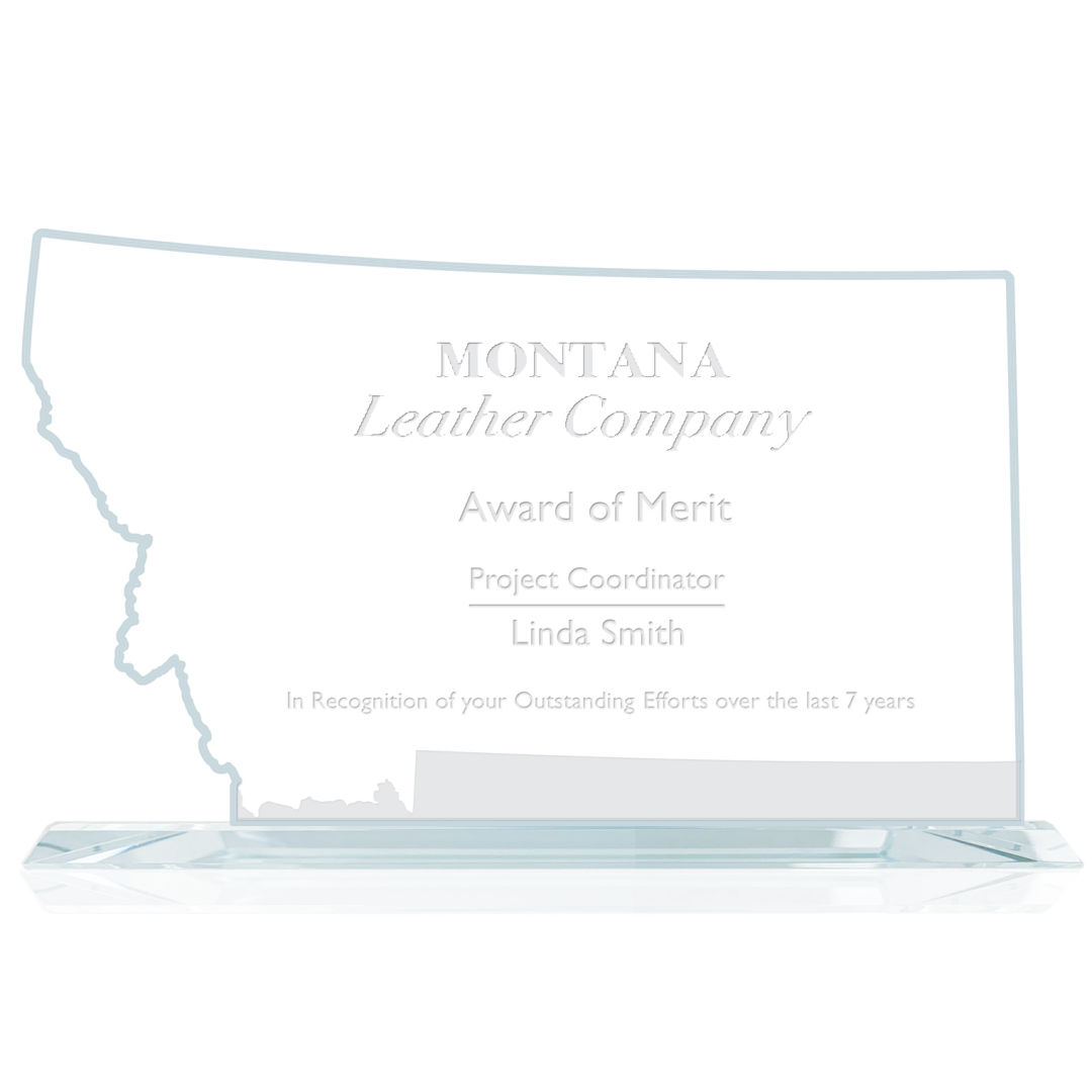 State Map Award -  Montana