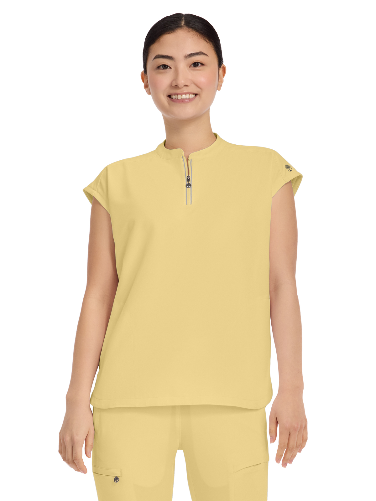 Healing Hands - 360 - Women's 2-Pocket Sandy Mandarin Collar Top 38