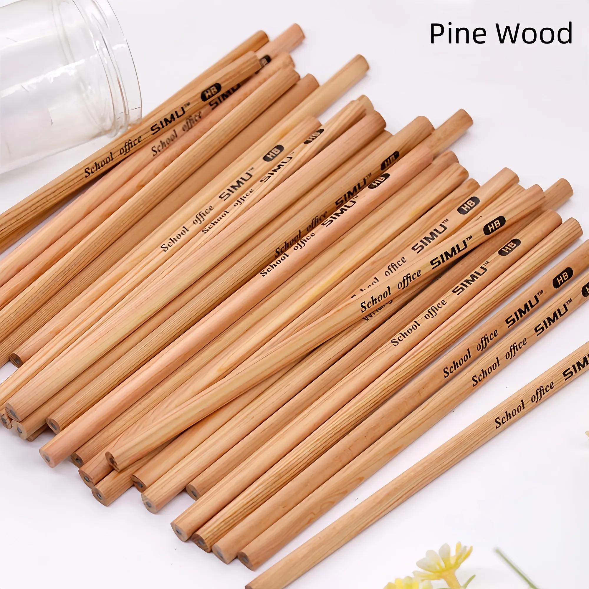 Double-Ended Wood Meeting Pencil For Professional Sketching 1