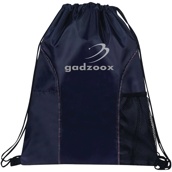 Vernon Dual Pocket Drawstring Bag 5