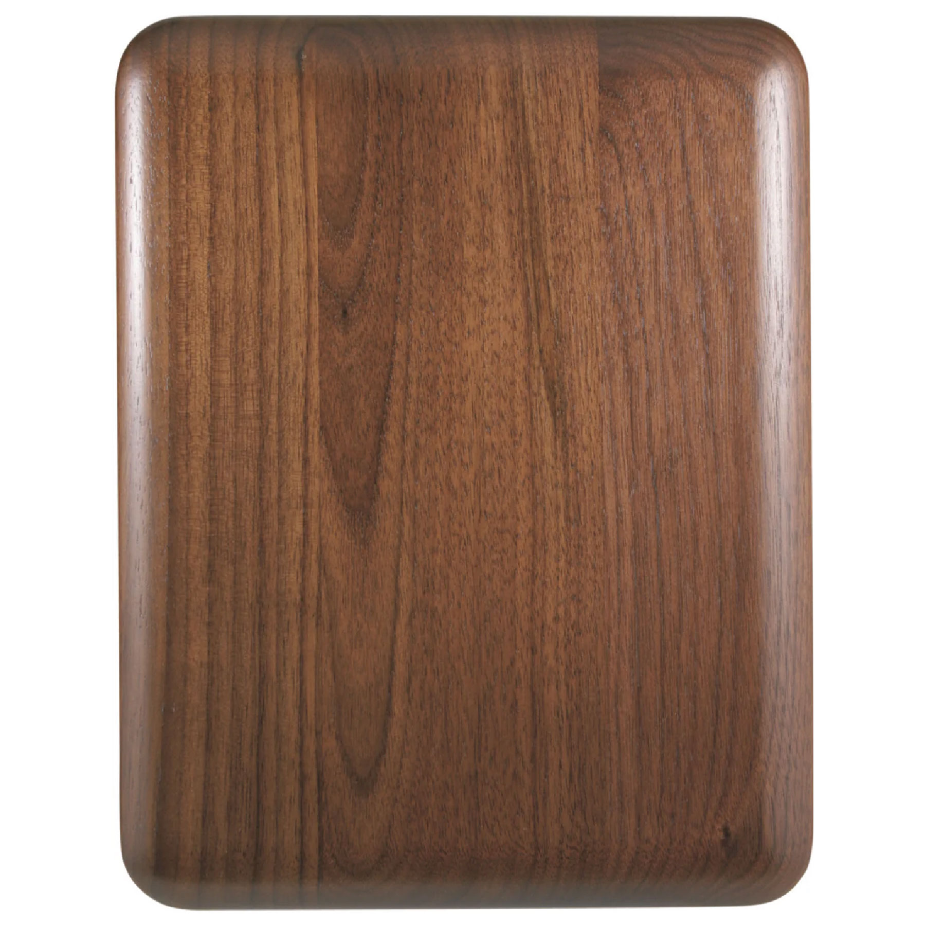 7" x 9" Elliptical Edge Round Corner Genuine Walnut Plaque 3