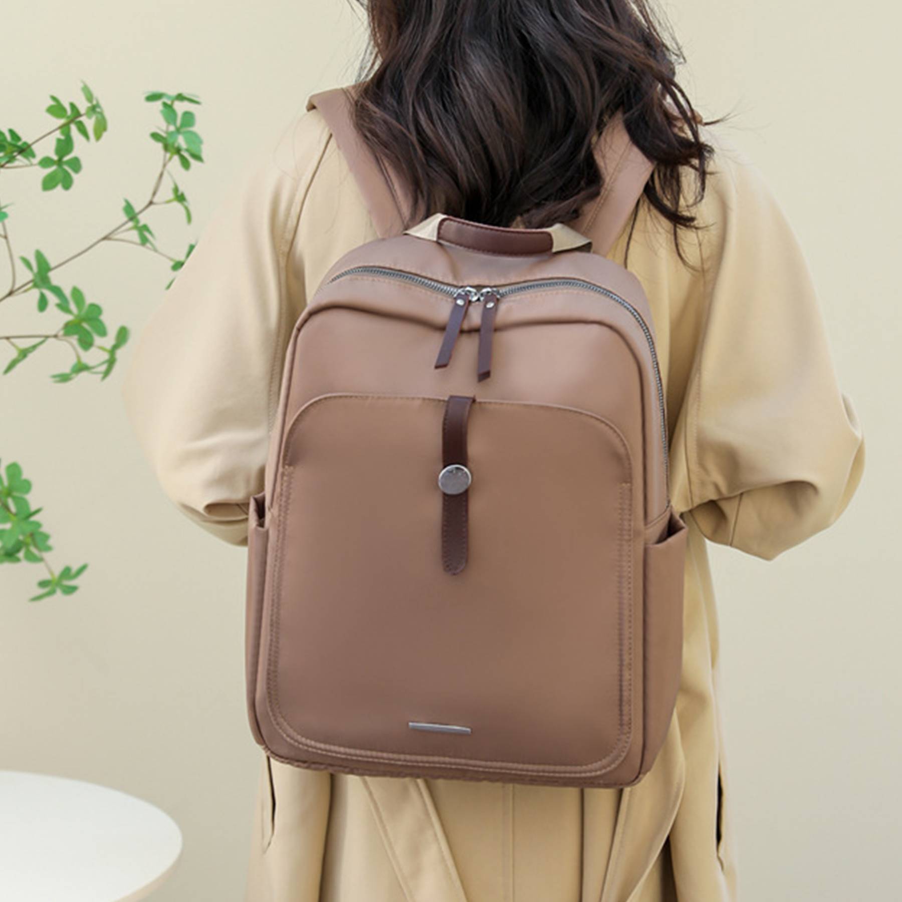 Nylon Women's Fashion Backpack Purse 4