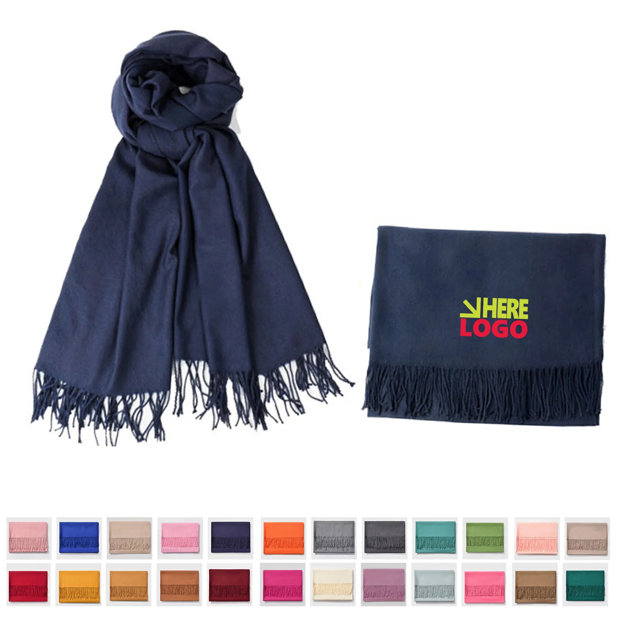 Warm Soft Long Blanket Scarf 12