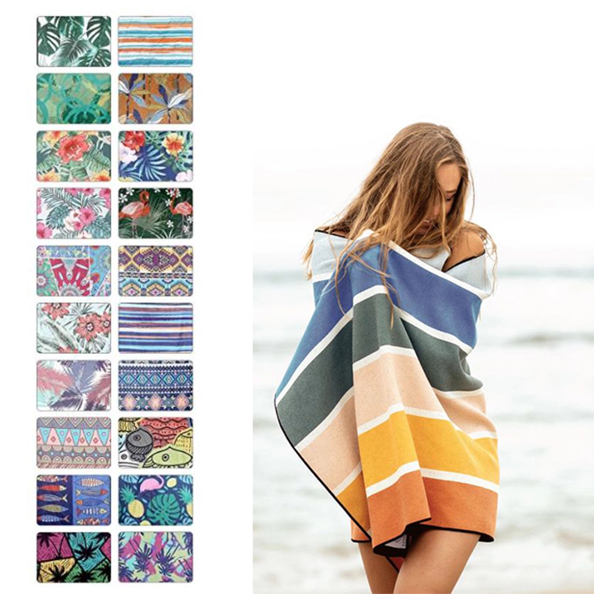 Custom Beach Towel MOQ 50PCS 1
