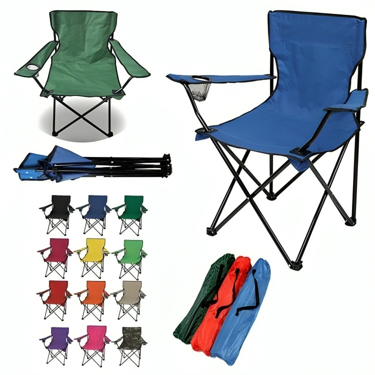 Folding Chair W/ Carrying Bag & Cup Holder 2