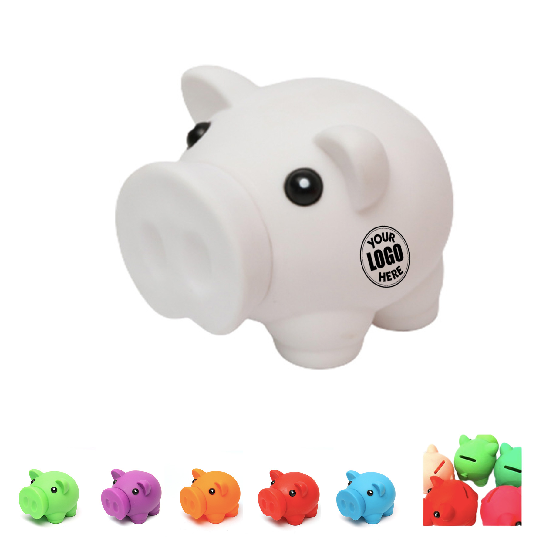PVC Large Nose Piggy Bank 2