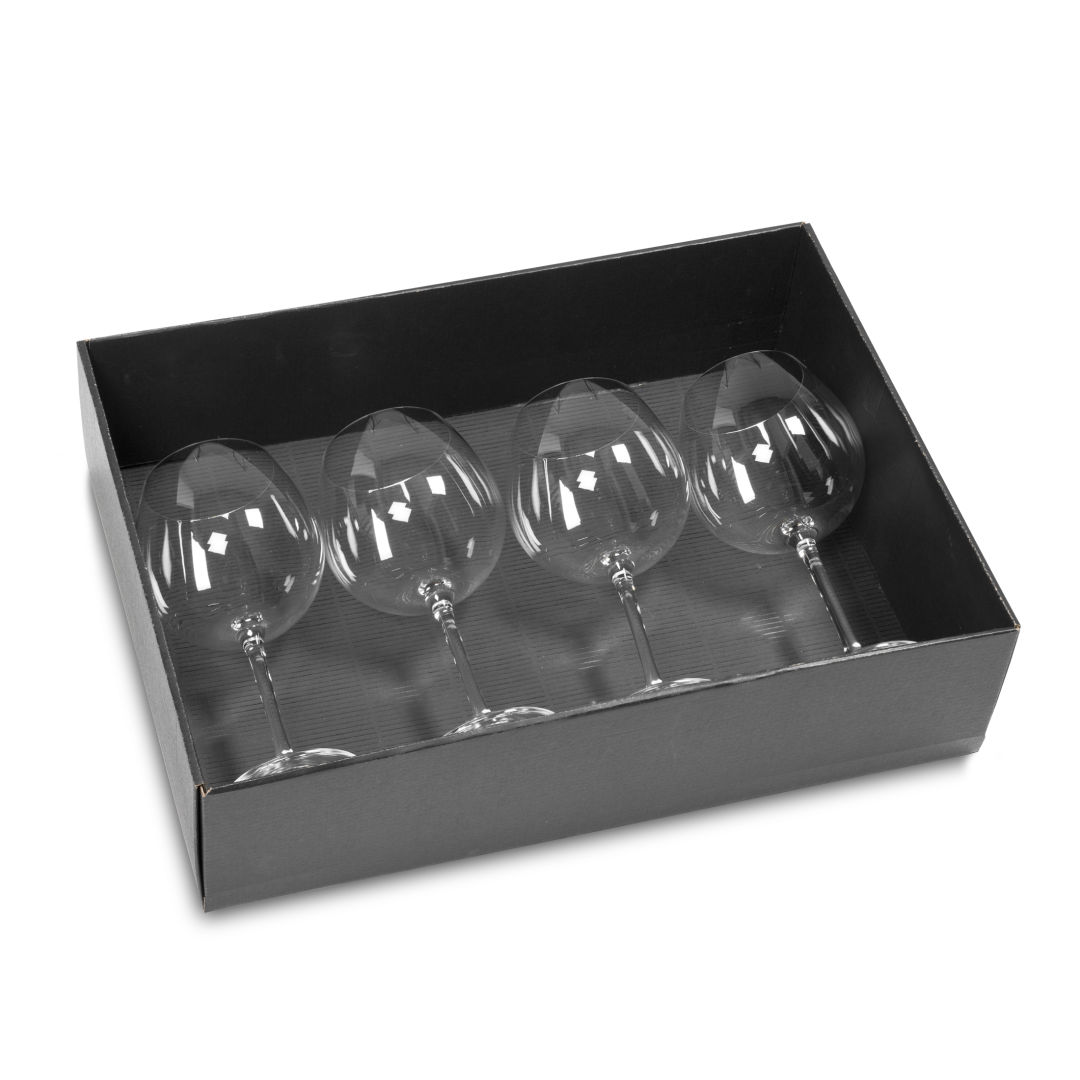 Burlington Burgundy Wine - VividPrint™, custom glassware with logo imprint 3