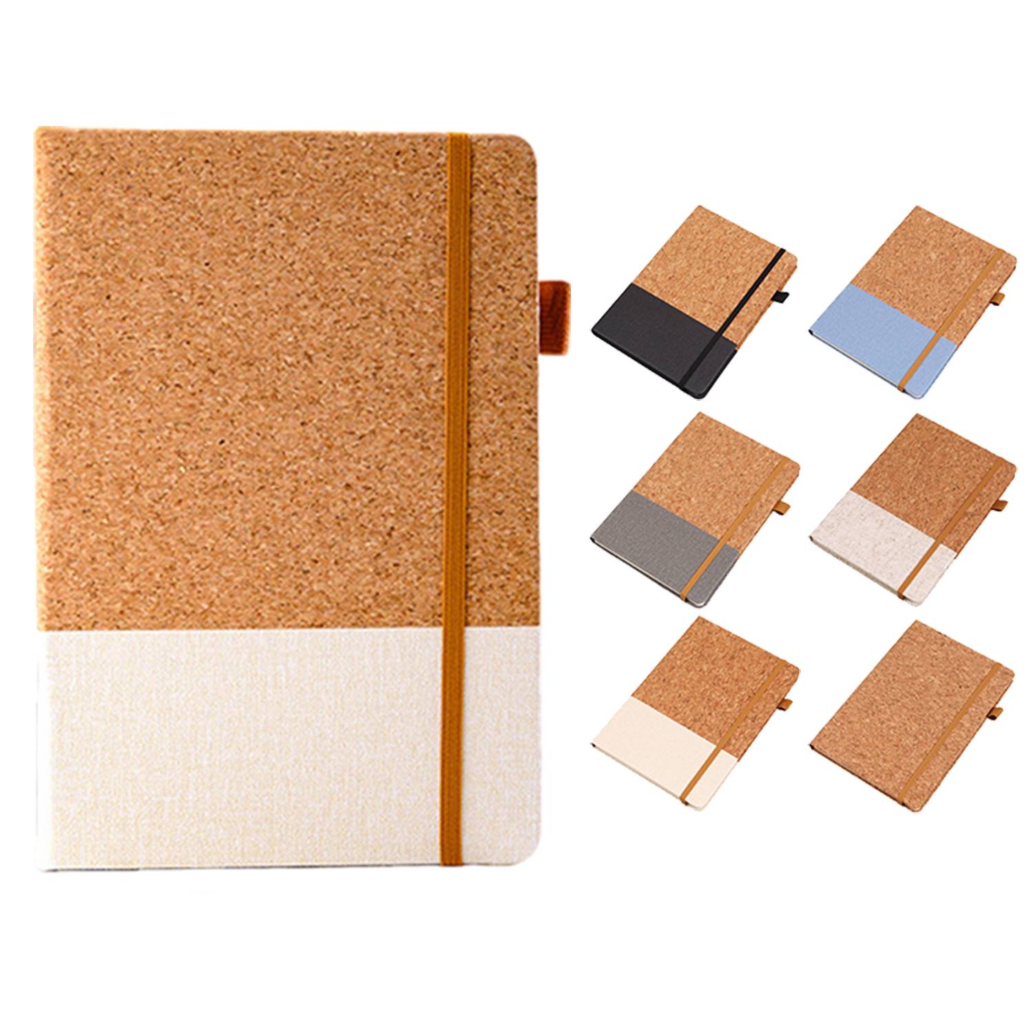 A5 Eco-Friendly PU Leather Lined Notebook 17