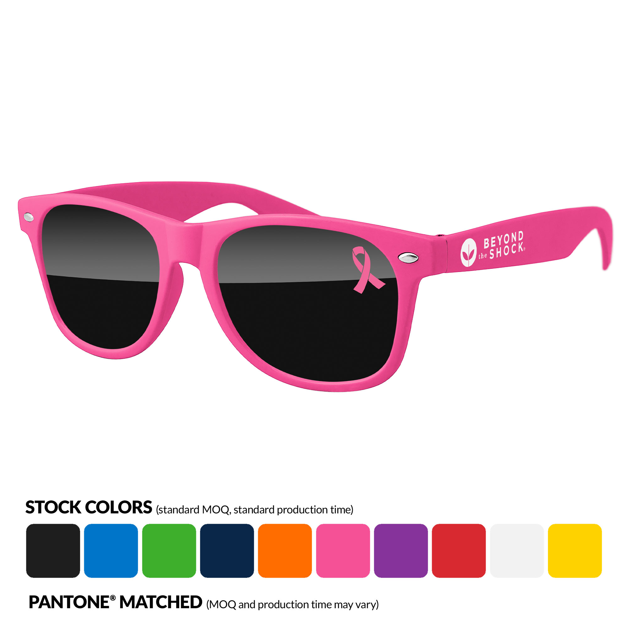 Breast Cancer Awareness Retro Sunglasses 11