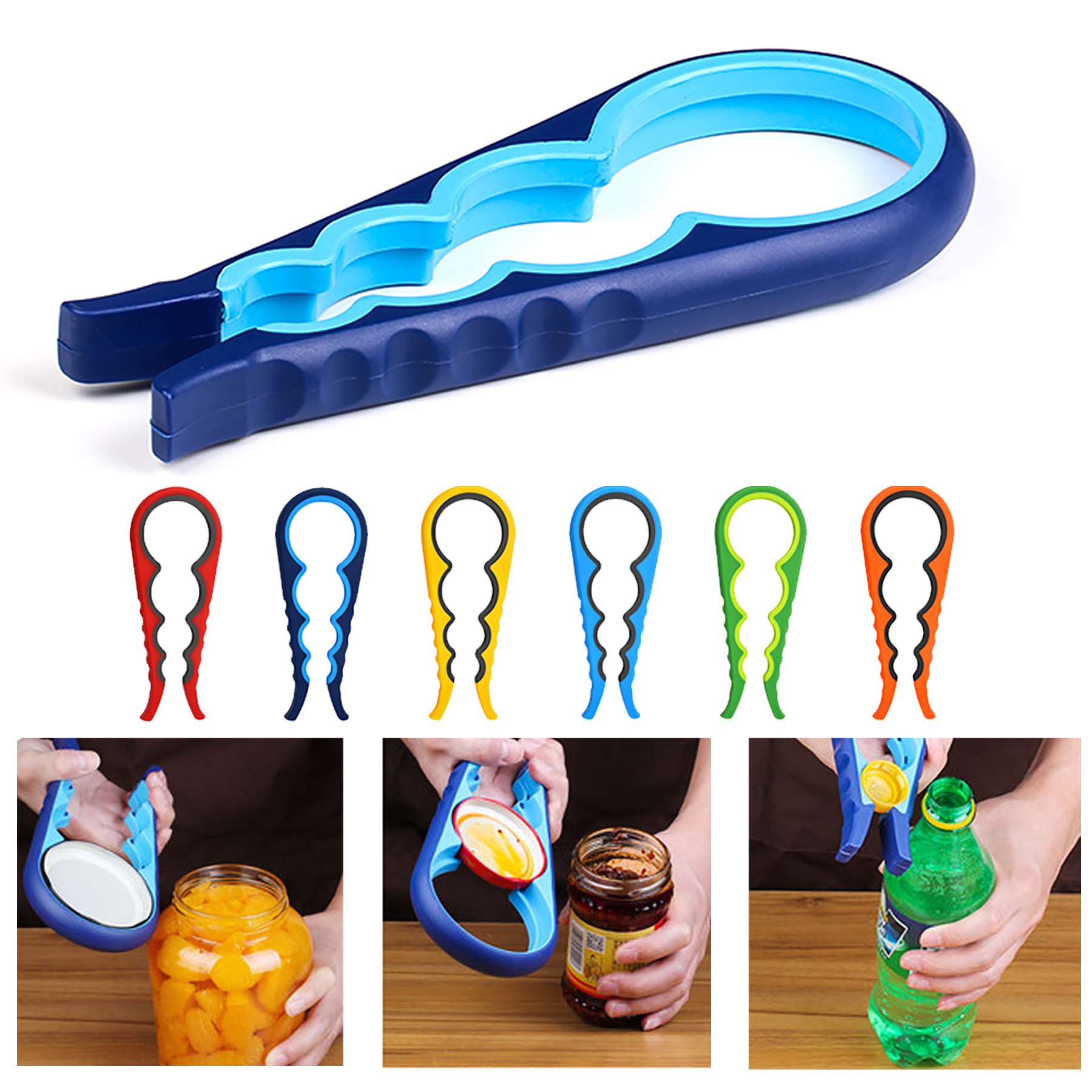 4 in1 Jar Bottle Opener 4