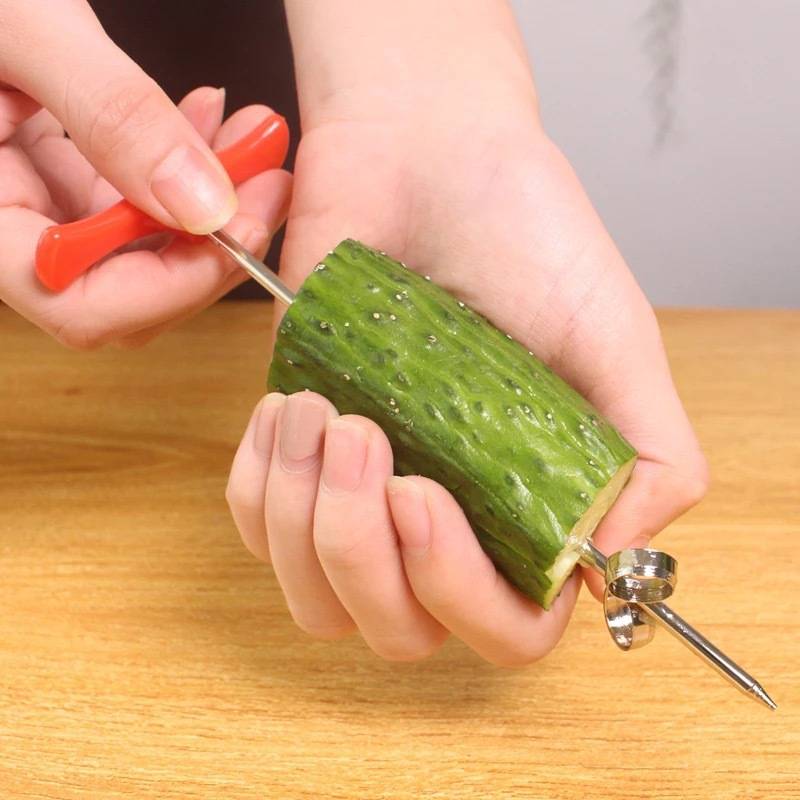 Vegetables Spiral Knife Carving Tool 4