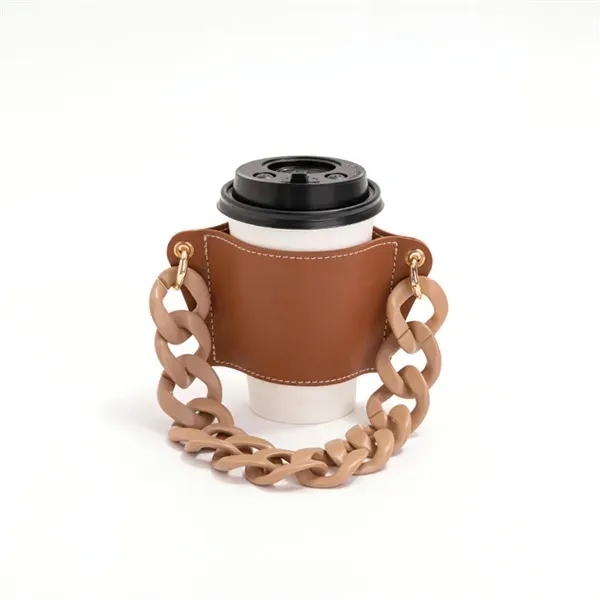 PU Chain Cup Sleeve 10