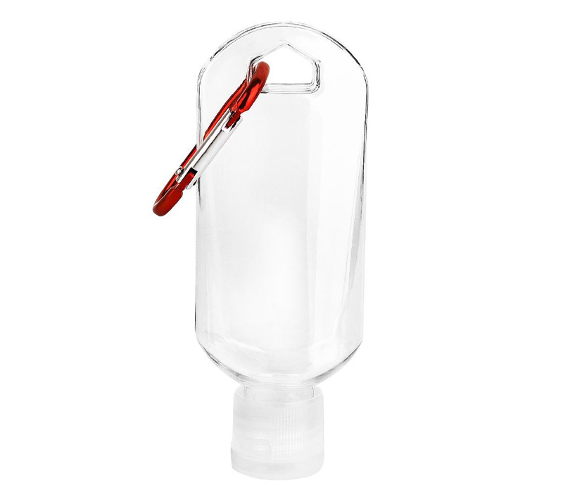 Hand Sanitizer Gel with Carabiner, 2 oz. 3