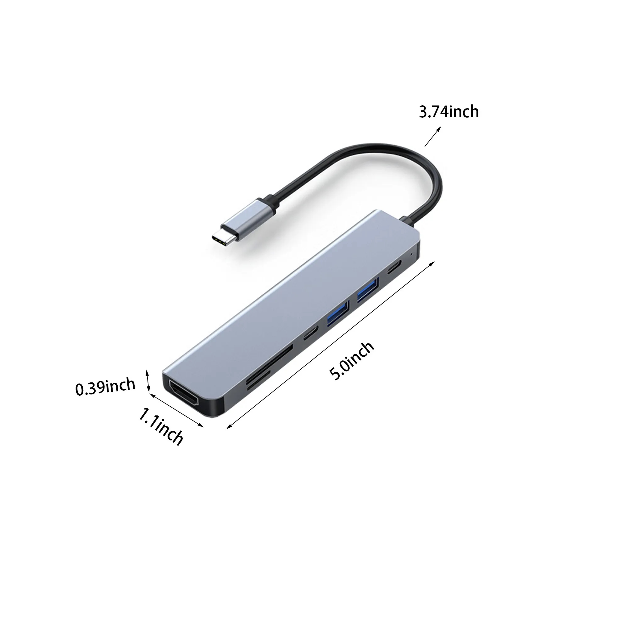 7-in-1 TYPC (USB-C) Docking Station MOQ 100 PCS 1