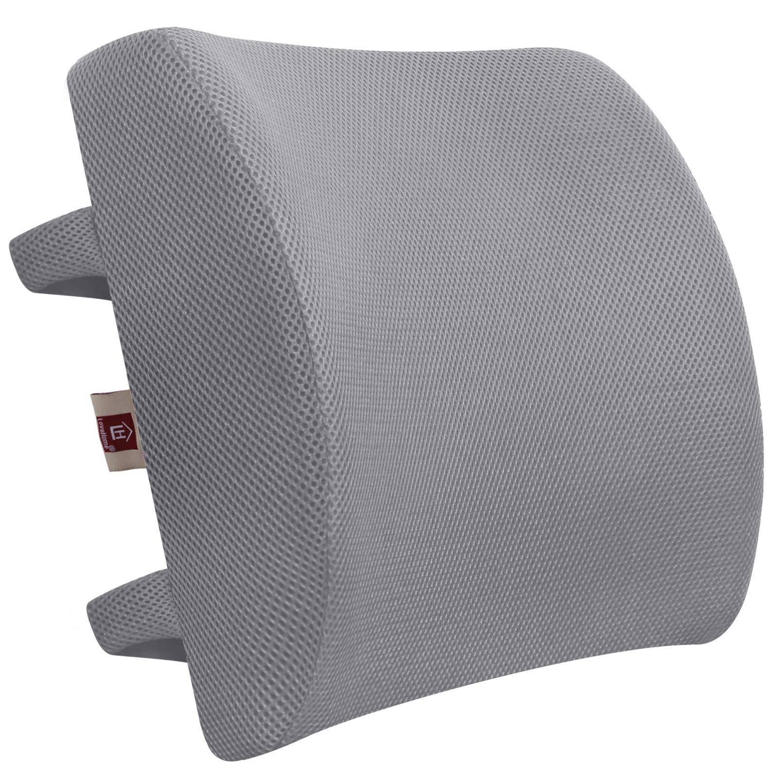 Mesh Memory Foam Lumbar Support Pillow 1