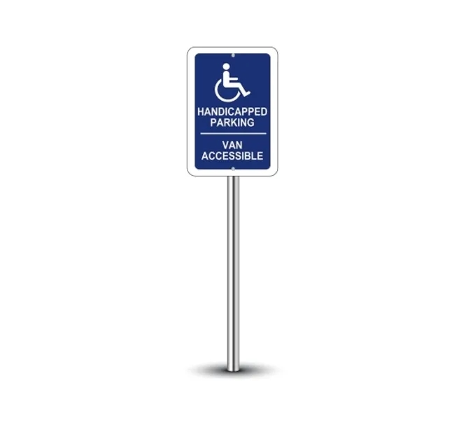 Handicap Parking Signs-1ft x 1ft (SQFT) 3