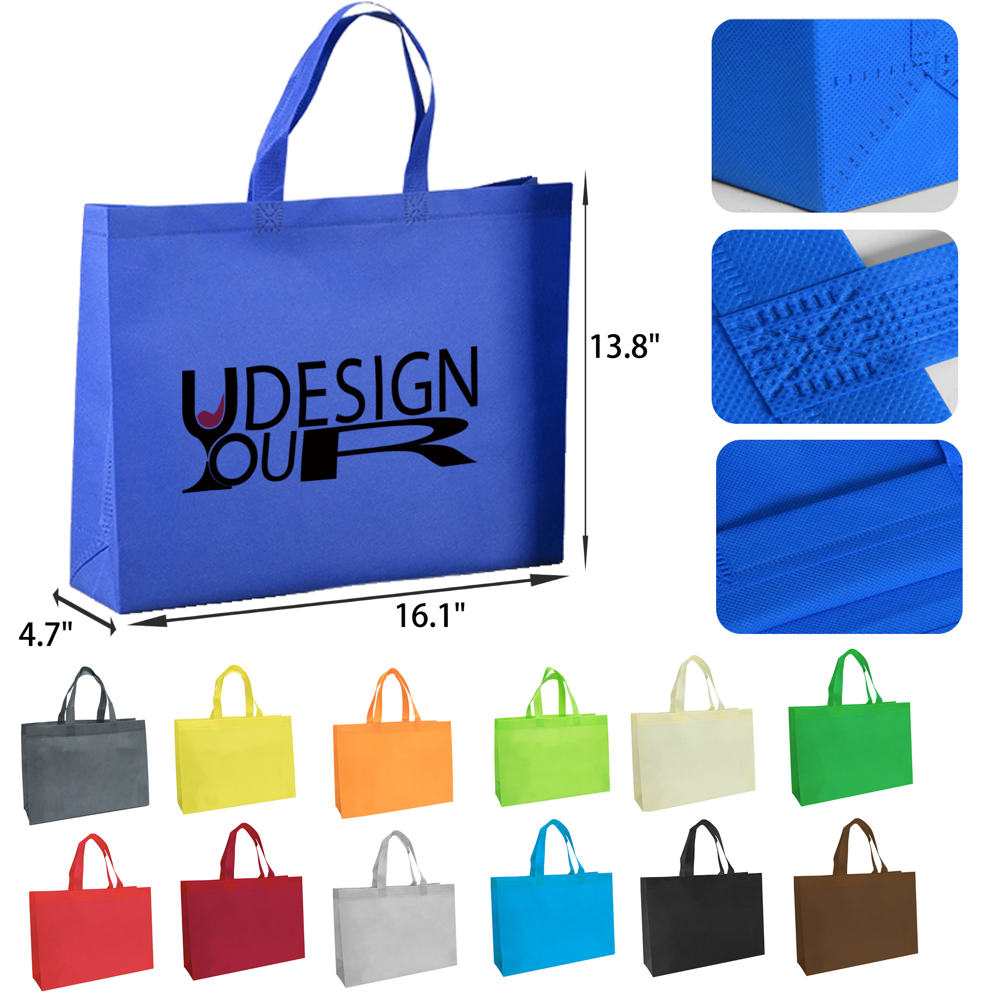 Durable Laminated Non Woven Tote Bag 9