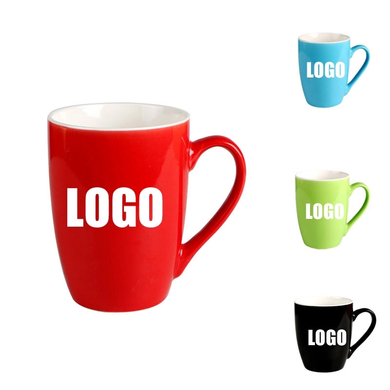Custom 11 OZ Colorful ceramic coffee mugs 2