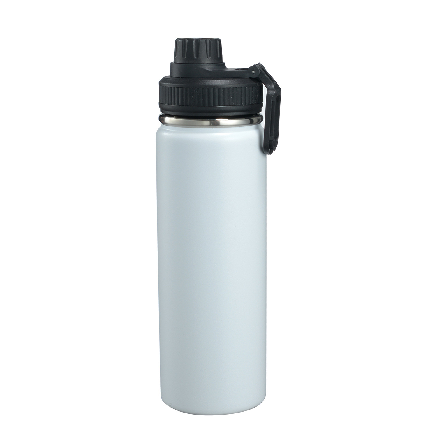 12 oz Stainless Steel Water Bottle W/ Easy Carry Loop Handle 4