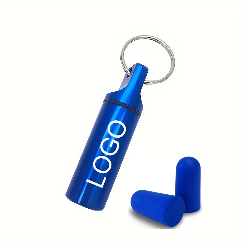 Racing Ear Plug Canister & Keyring 8