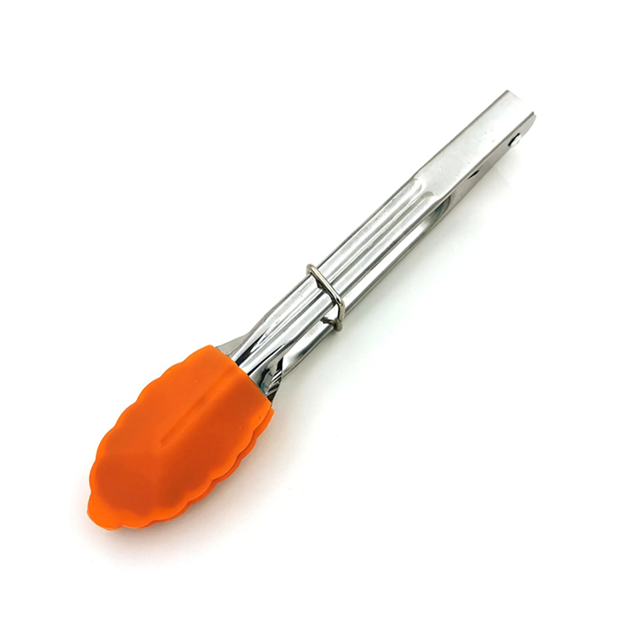 7" BBQ Silicone Tip Tongs 4