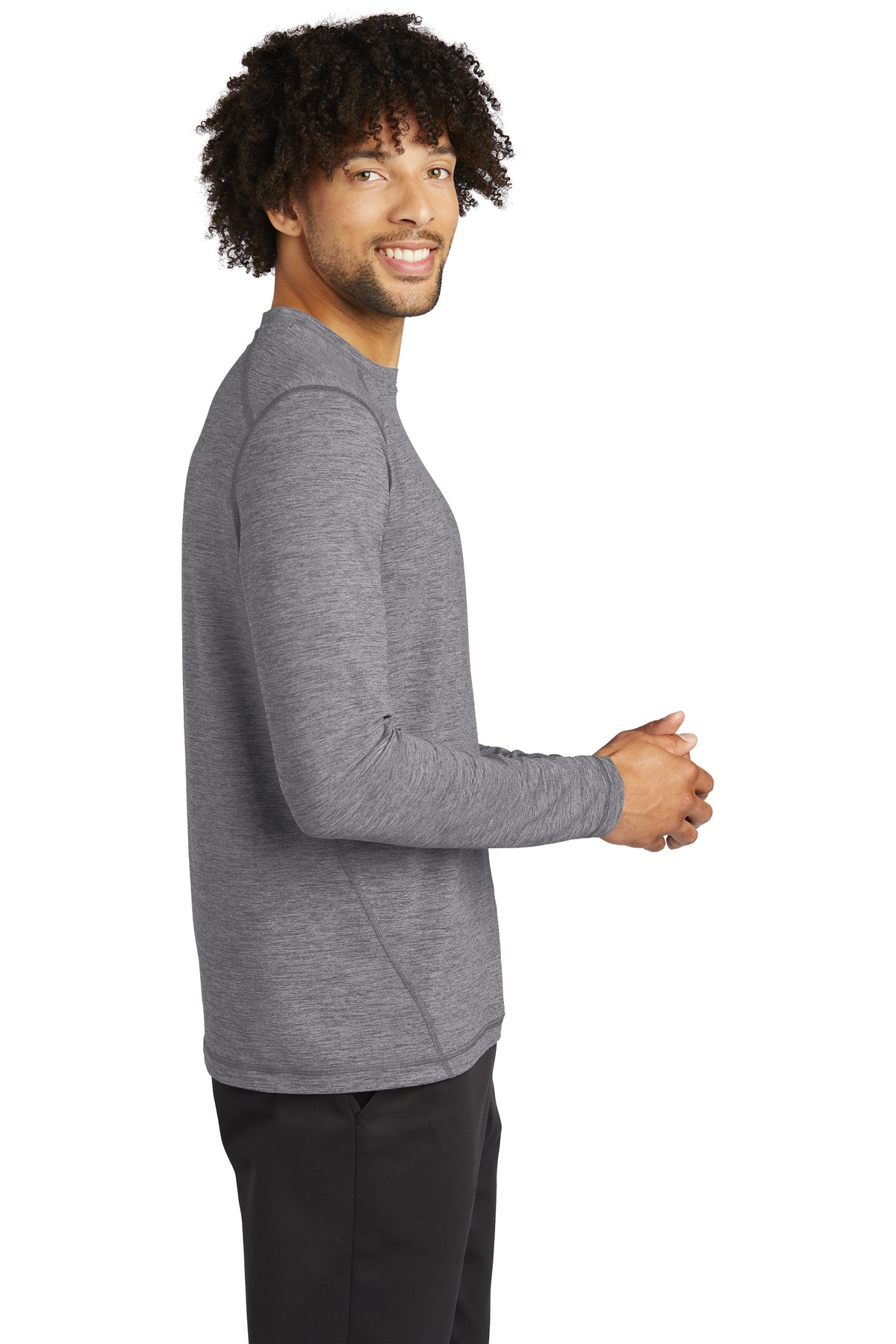Sport-Tek® Exchange 1.5 Long Sleeve Crew 3