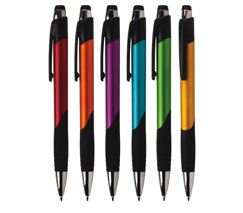 Ribbed Grip Ballpoint Pen 5