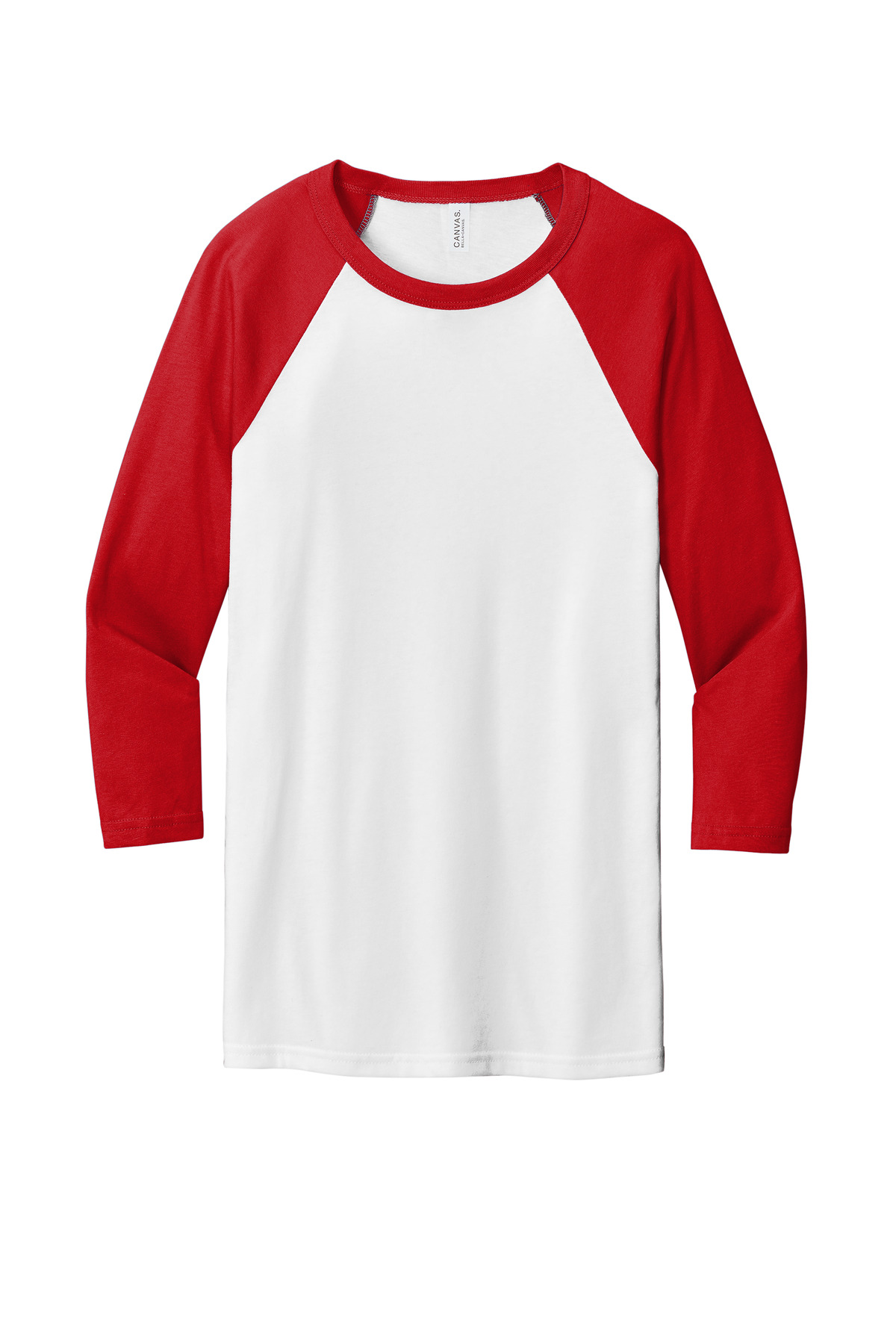 BELLA+CANVAS Unisex 3/4-Sleeve Baseball Tee. BC3200 79