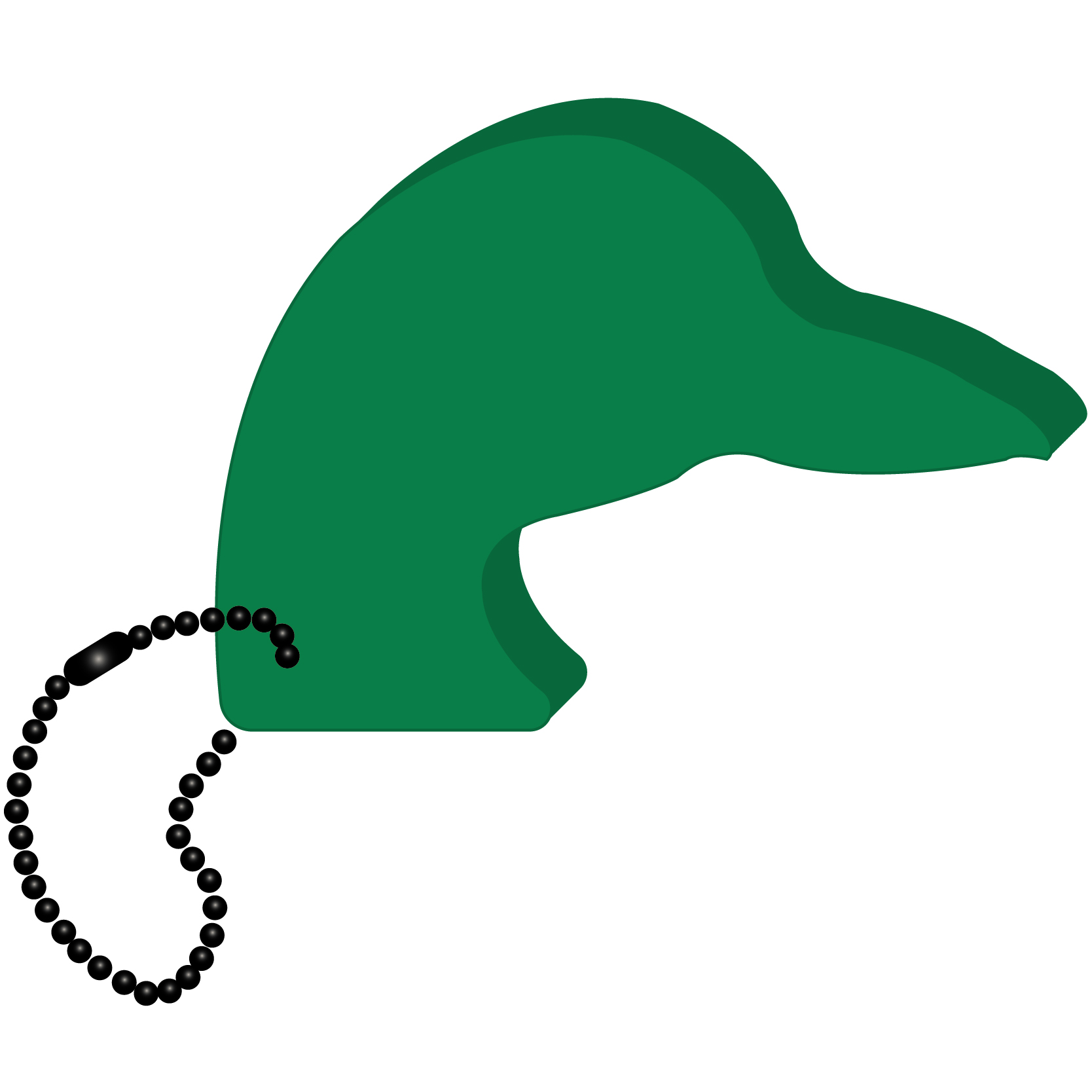 Duck Head Key Tag 18