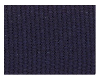 Solid Navy Blue "V" Neck Ribbon with Clip, 1 1/2" wide 2