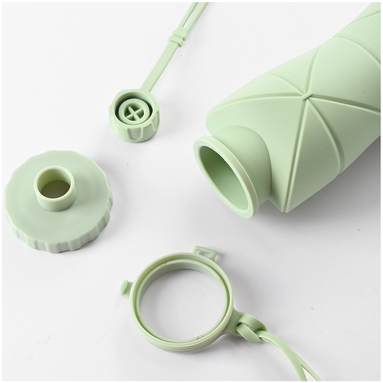 Outdoor Travel Sports Portable Foldable Silicone Bottle 6