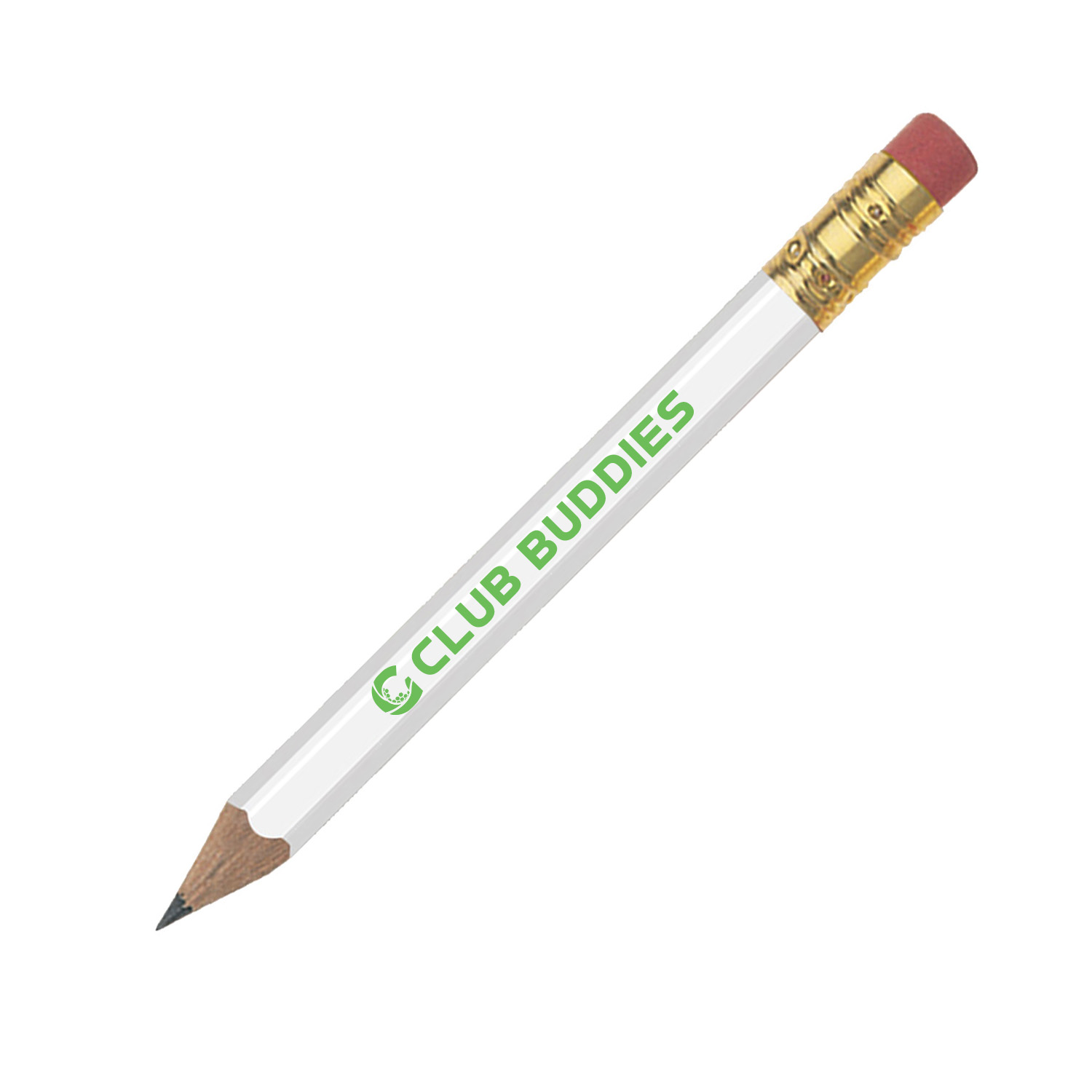 Golf Pencil (Hexagonal) with Eraser 10